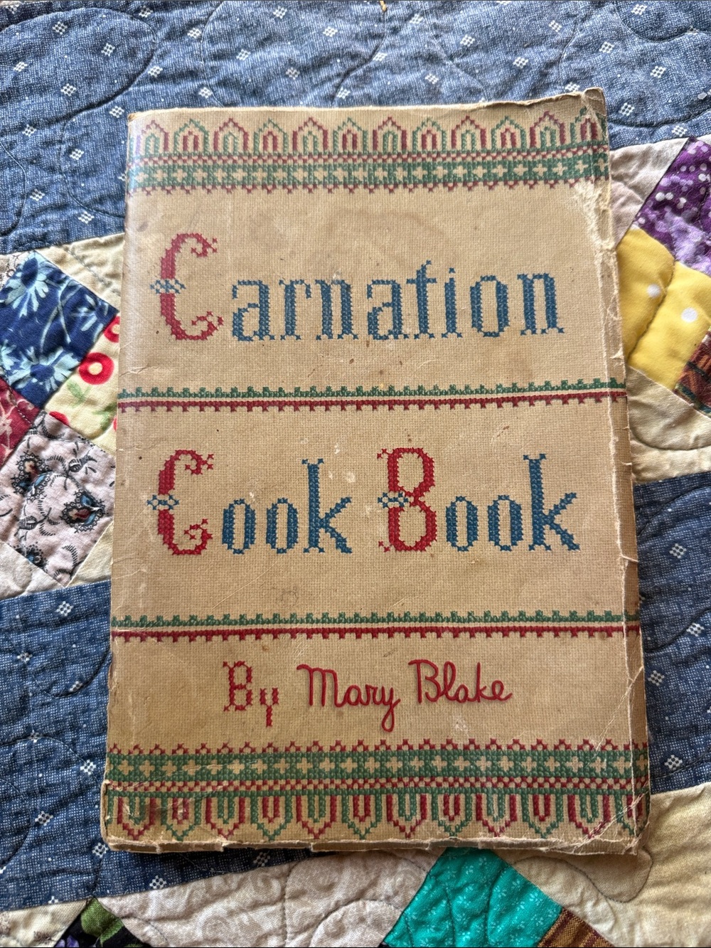 Vintage 1938 Carnation Cook Book Mary Blake 3rd Edition Illustrated Recipes